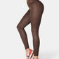 Body Sculpt Faux Leather Leggings (Reversible Wear)