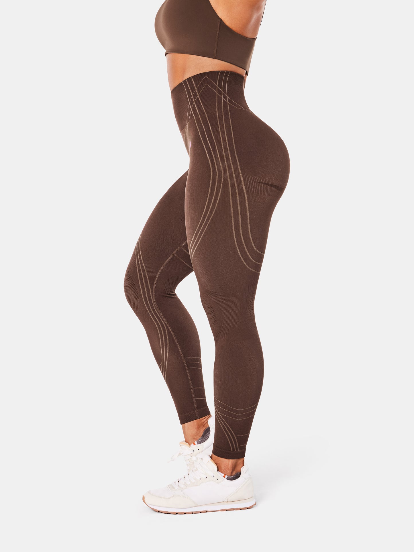 FirmFiit Seamless Leggings Chocolate Brown