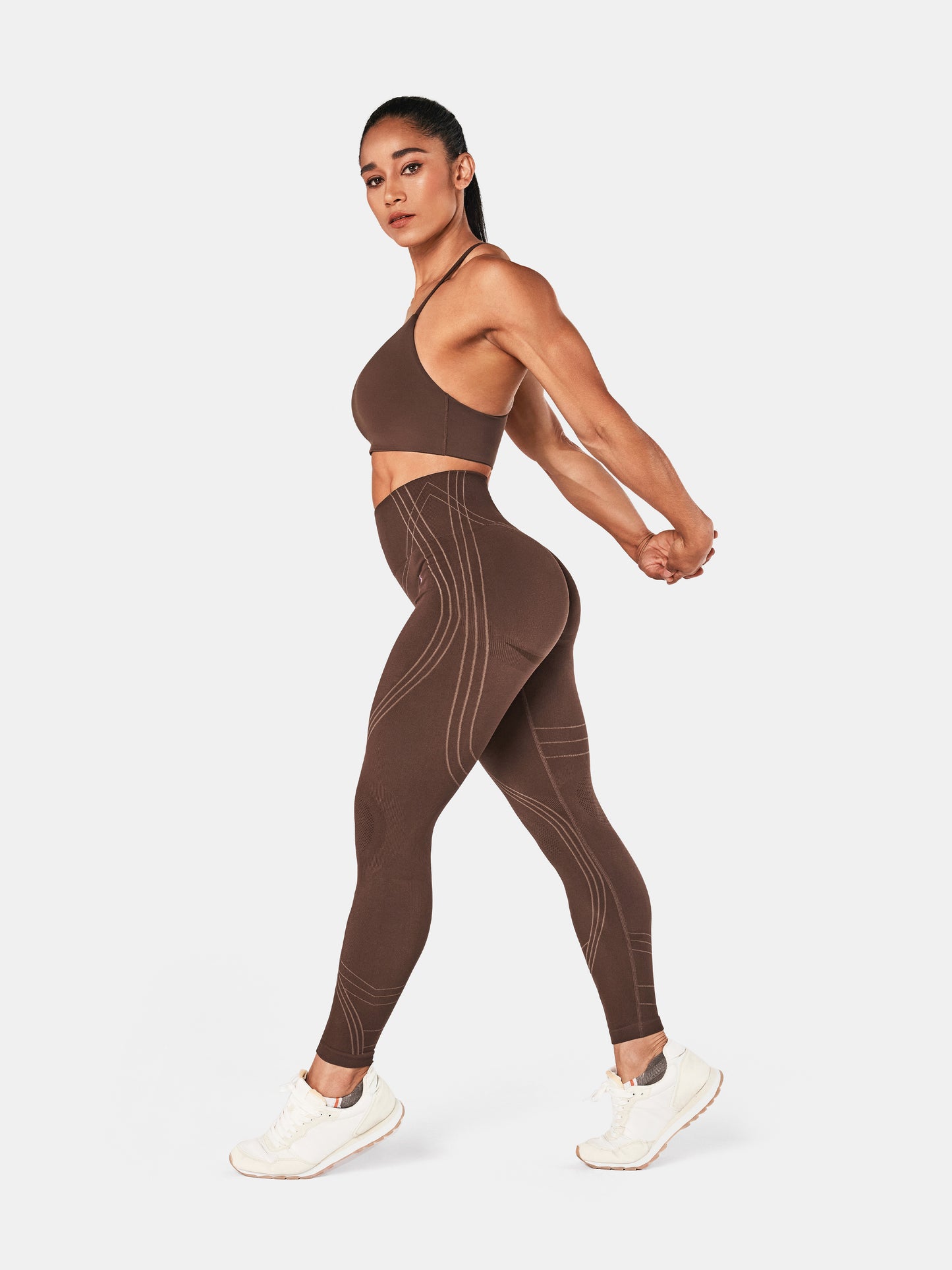 FirmFiit Seamless Leggings Chocolate Brown