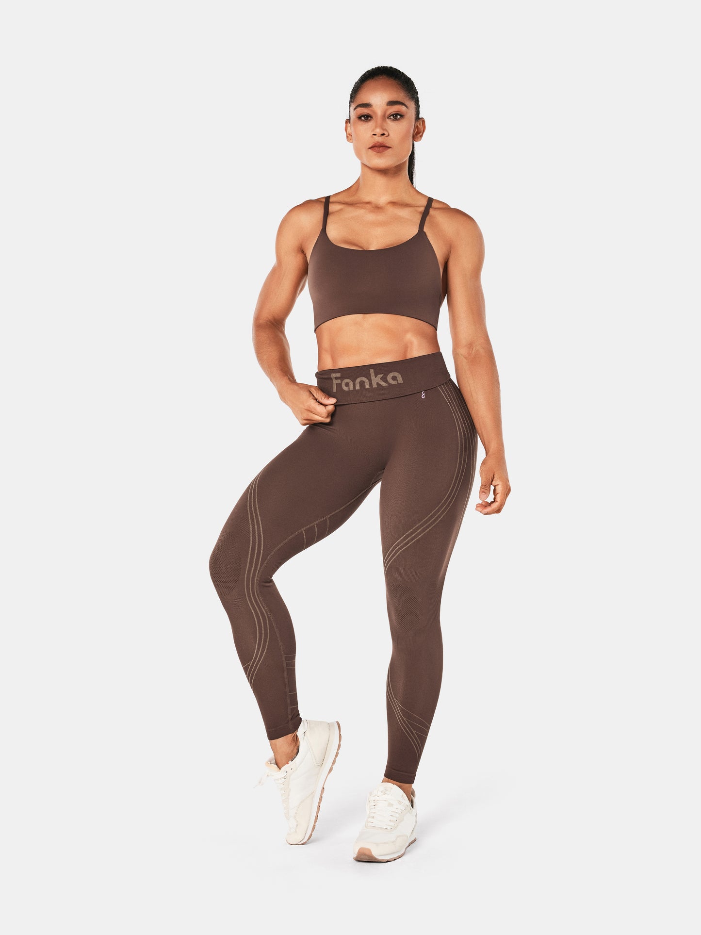 FirmFiit Seamless Leggings Chocolate Brown