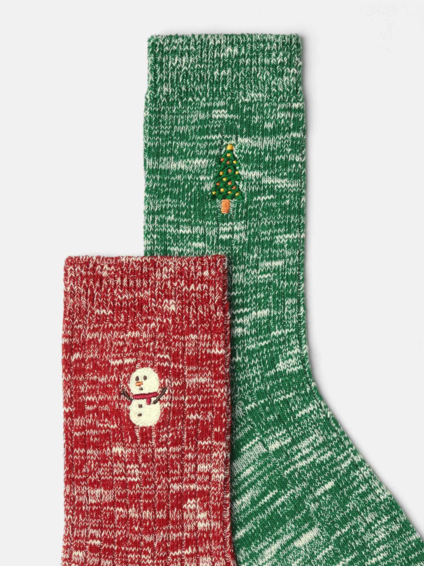 Xmas Crew Socks 2-Pack