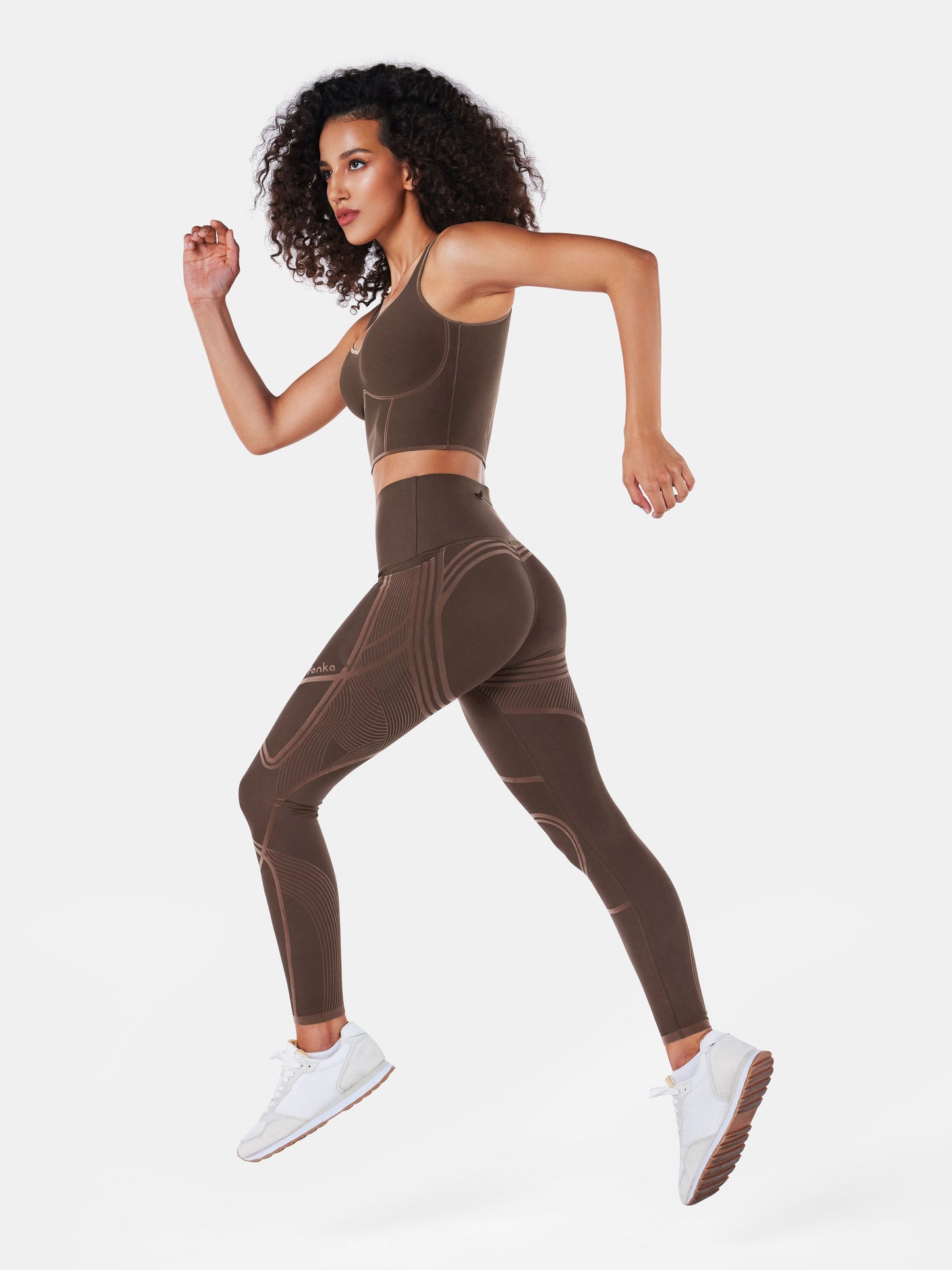 Body Sculpt 3-Pocketful Leggings Chocolate Brown