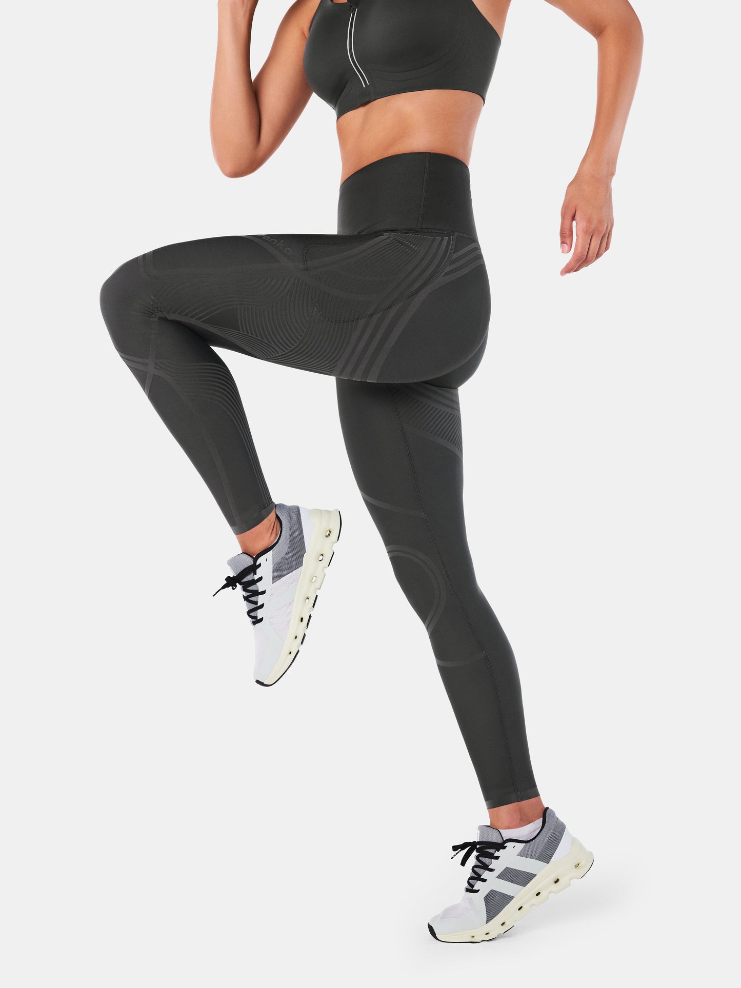 Body Sculpt 3-Pocketful Leggings Dark Gray