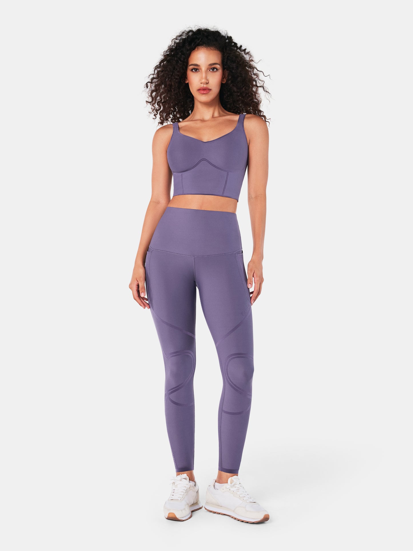 Body Sculpt 3-Pocketful Leggings Wineberry