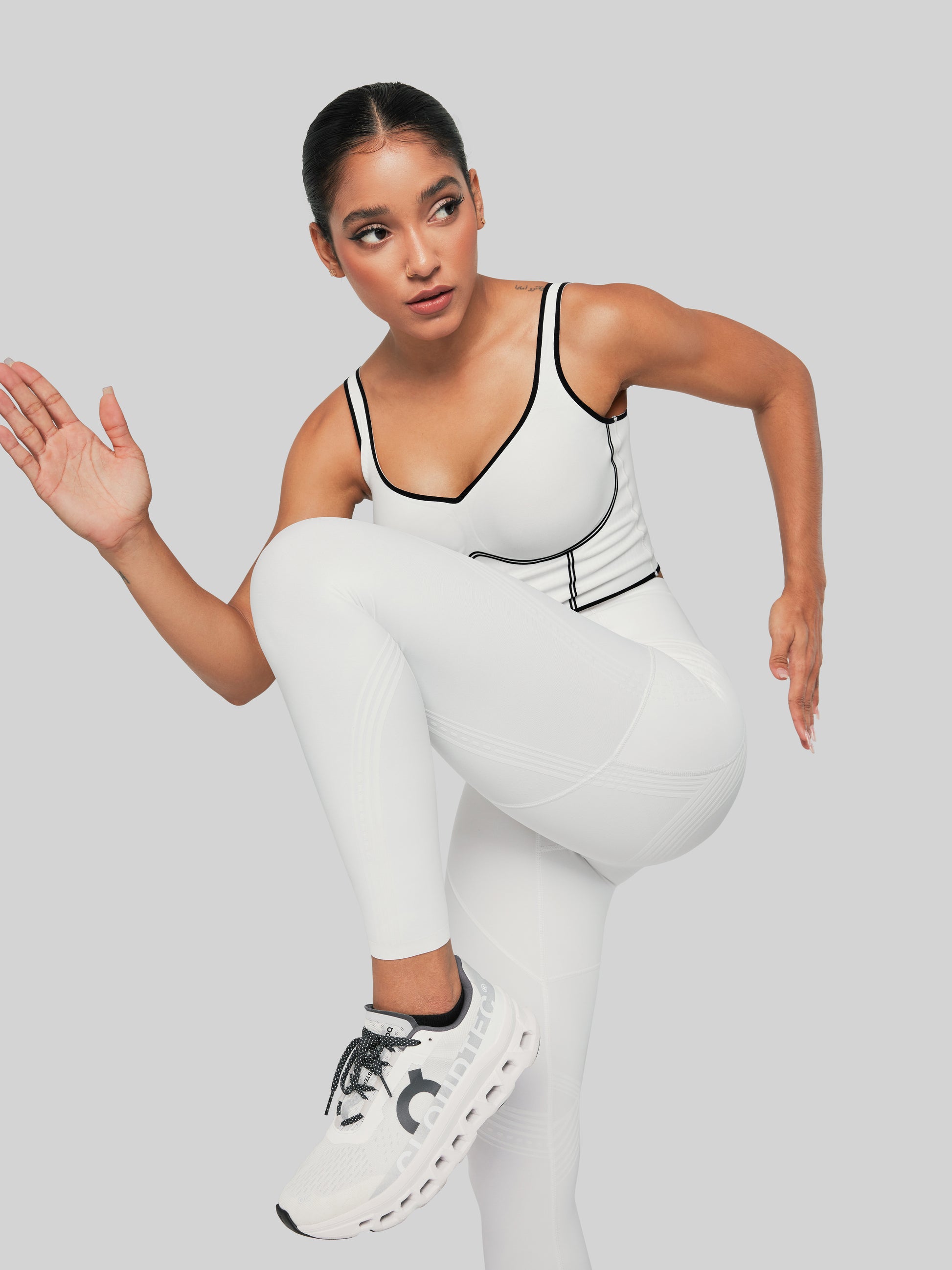 The Kobieta Dual Ruffled Cuff Yoga Pants; XXS Thru Plus Sized 10X+