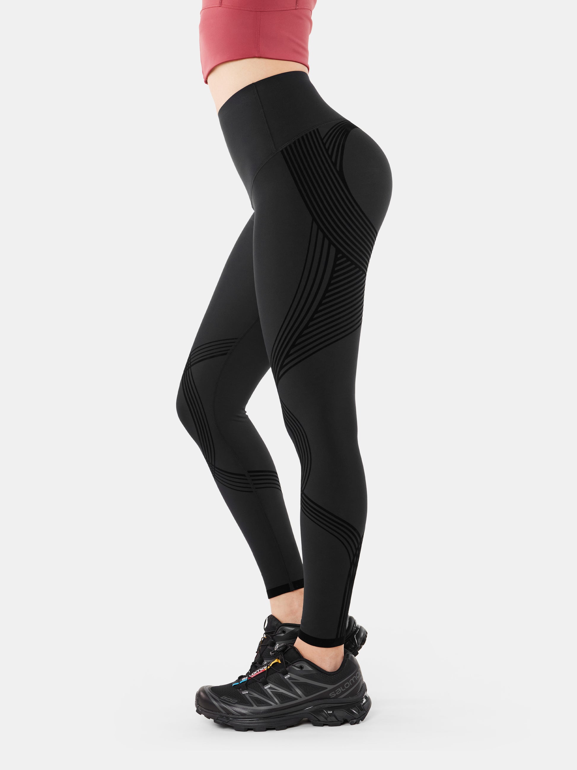 Fanka SpeedLine Compression Leggings for Women Tummy Control Quick Dry  Breathable Running Body Sculpting Leggings at  Women's Clothing store