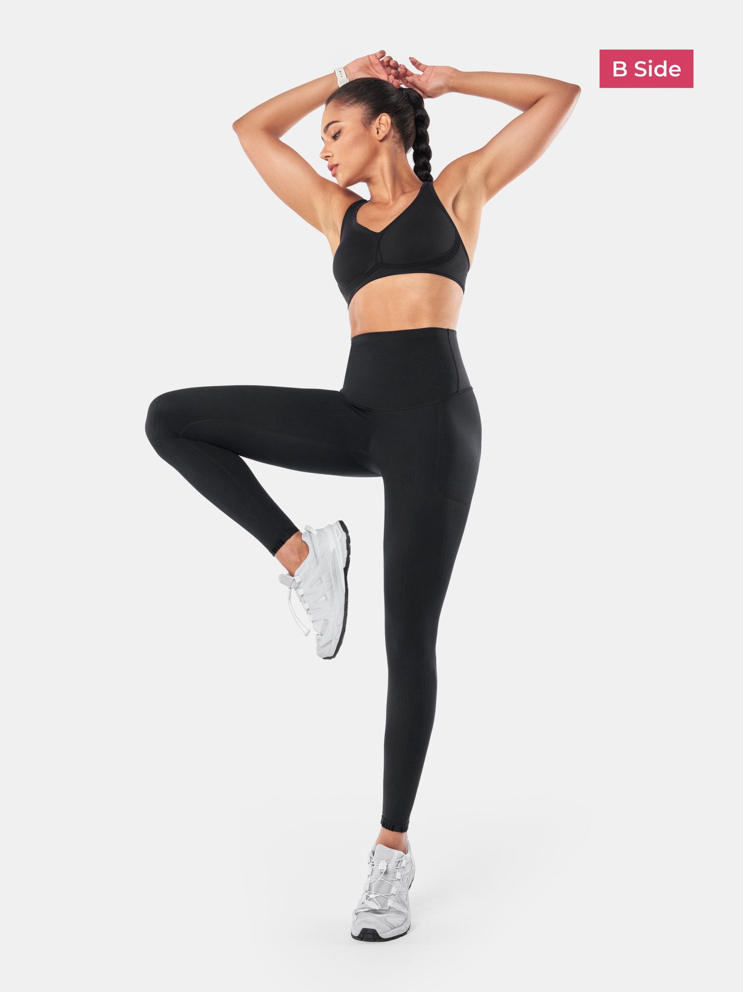 Body Sculpt Resistance Leggings (Reversible Wear)