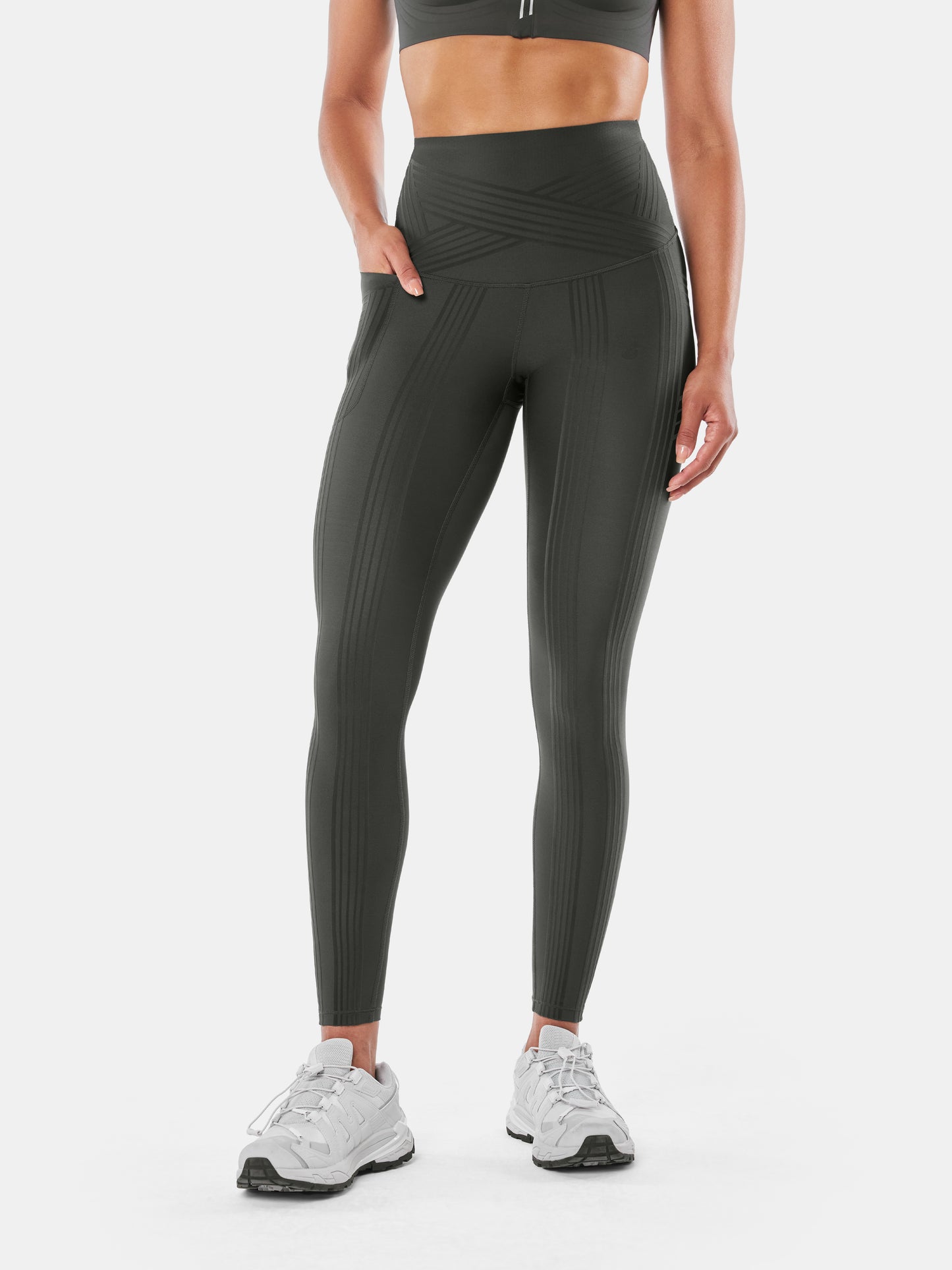 Body Sculpt Resistance Leggings (Reversible Wear)