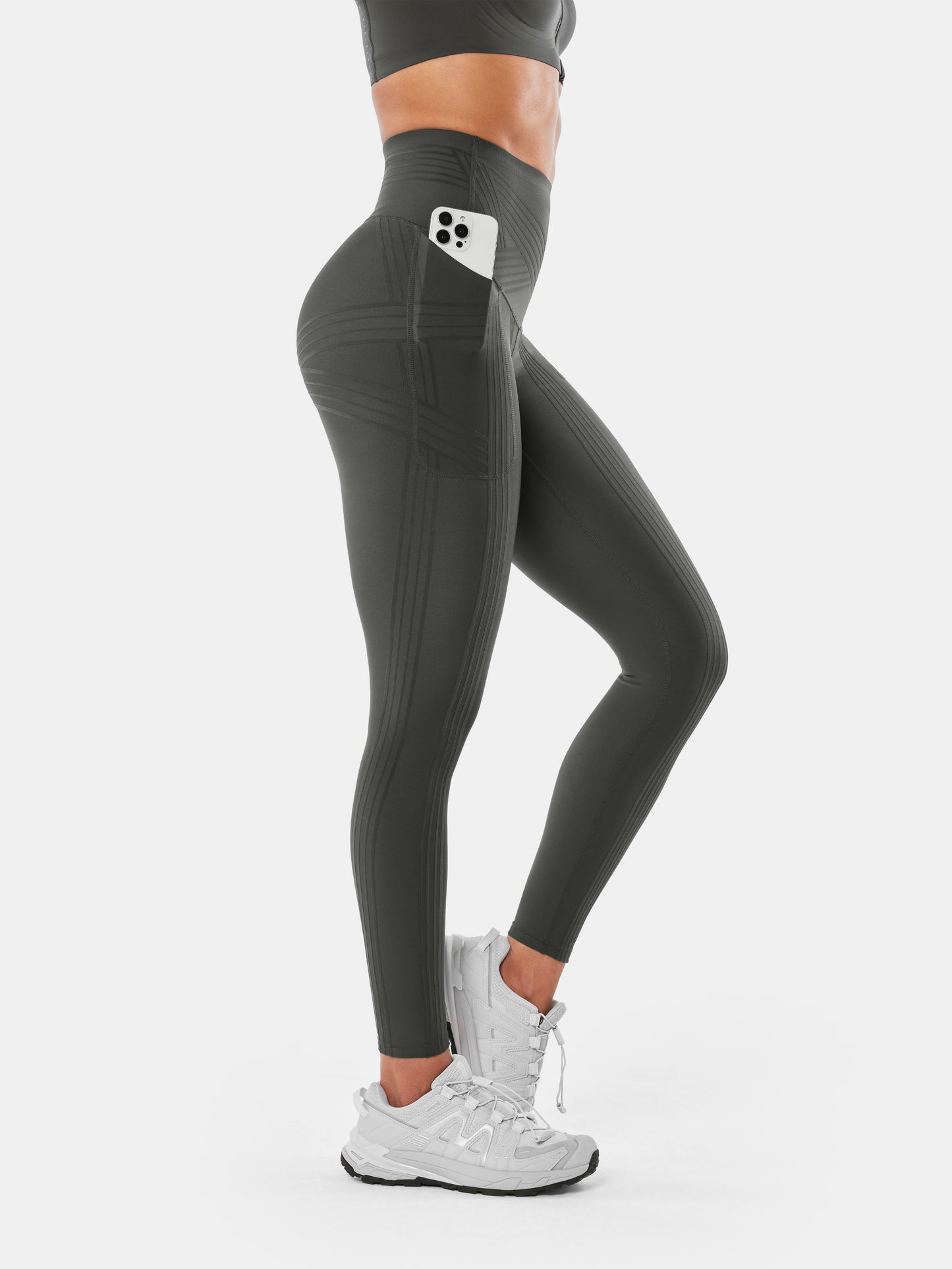 Body Sculpt Resistance Leggings (Reversible Wear)