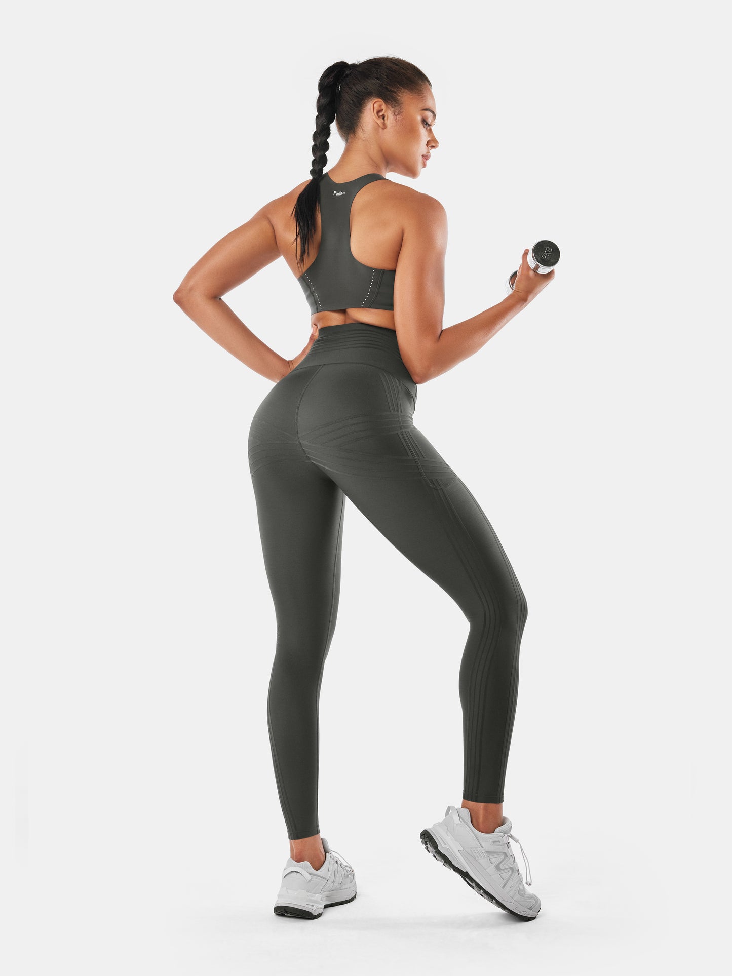 Body Sculpt Resistance Leggings (Reversible Wear)