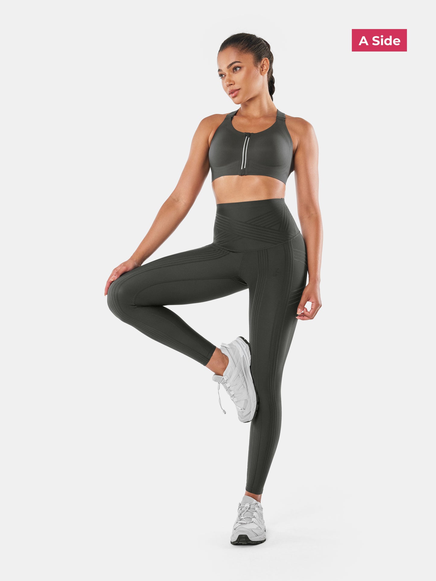 Body Sculpt Resistance Leggings (Reversible Wear)