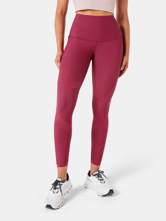 Body Sculpt Side Pocket Leggings Baked Apple