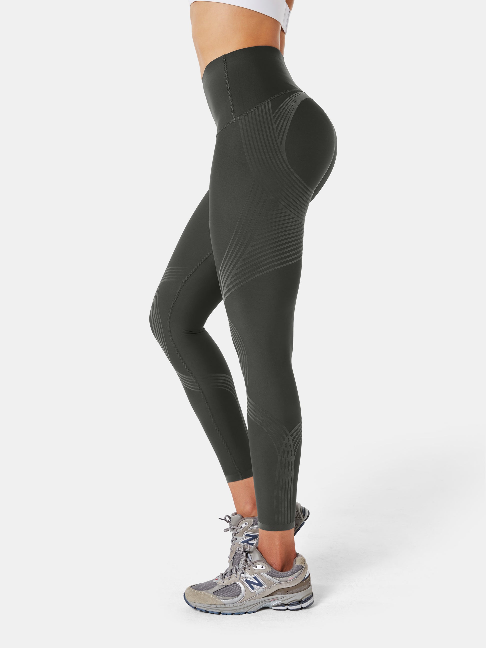 Fanka Women's High Waisted Yoga Pants Full Length Through Reversible Wear  Body Sculpt Compression Leggings for Women, Black-full Length, M :  : Fashion