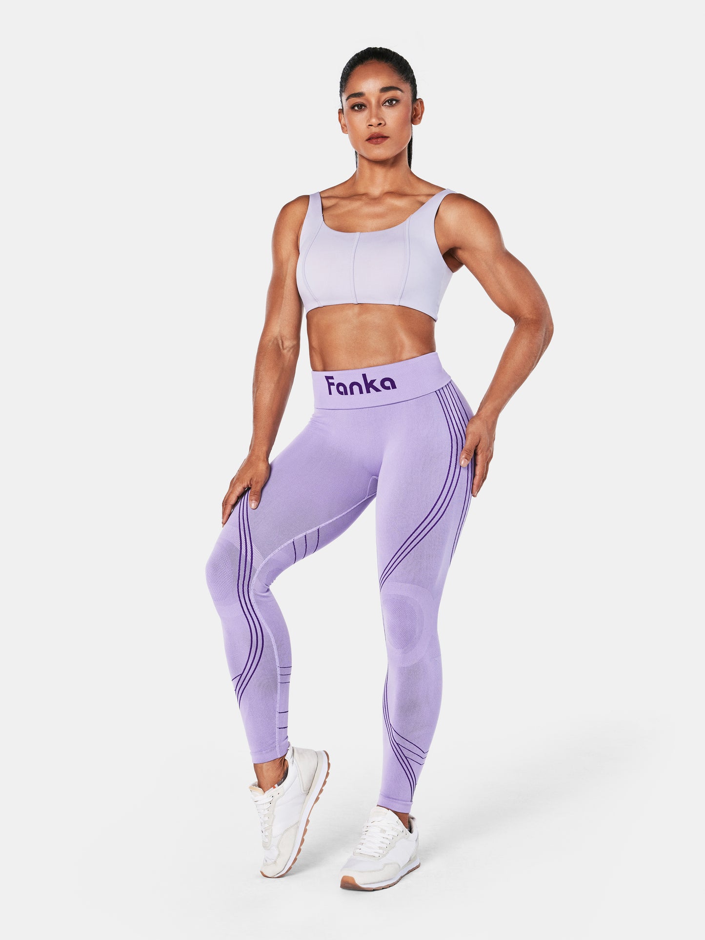 FirmFiit Seamless Leggings Periwinkle/Viola Purple