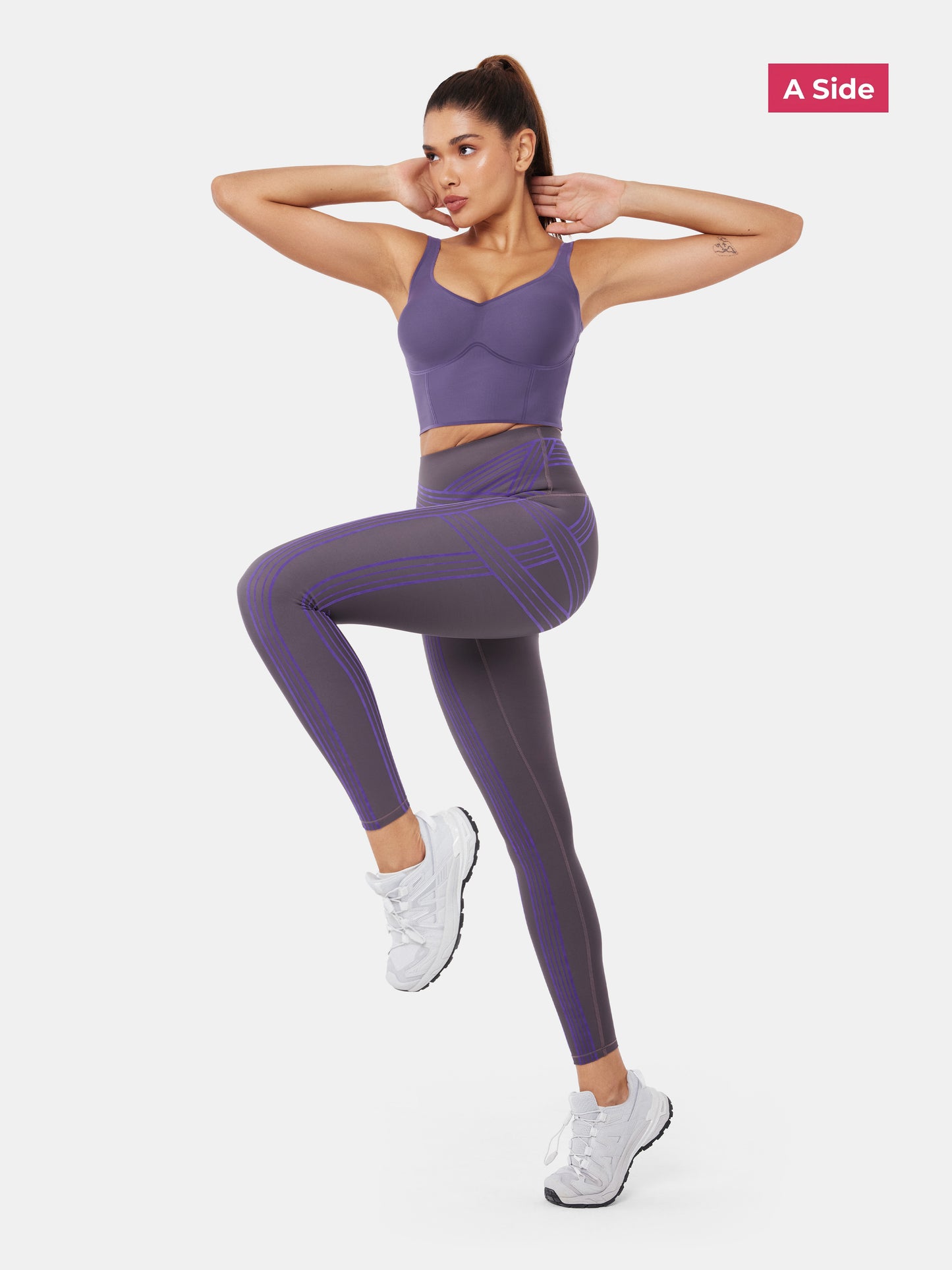 Body Sculpt Resistance Leggings (Reversible Wear)