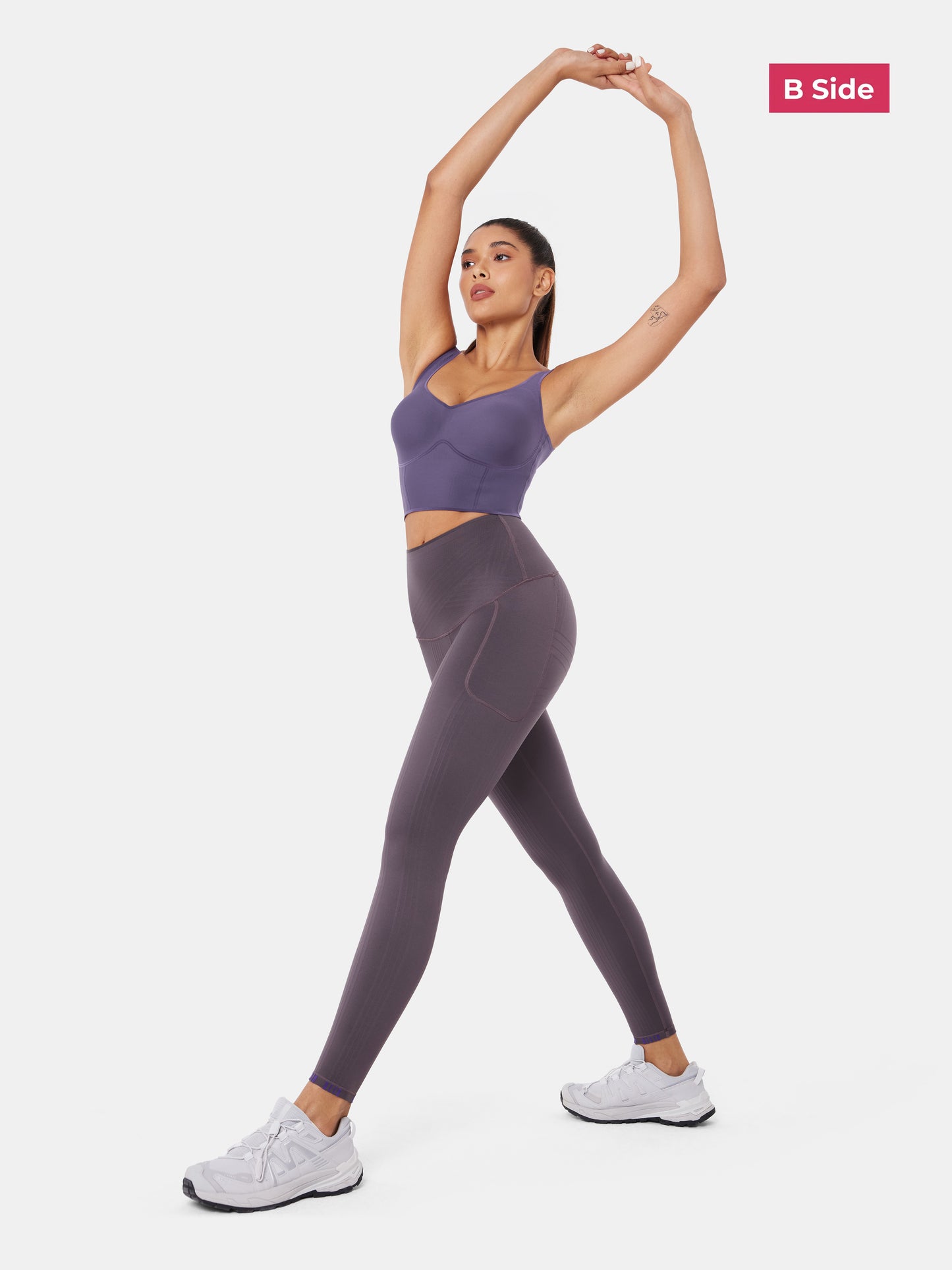 Body Sculpt Resistance Leggings (Reversible Wear)