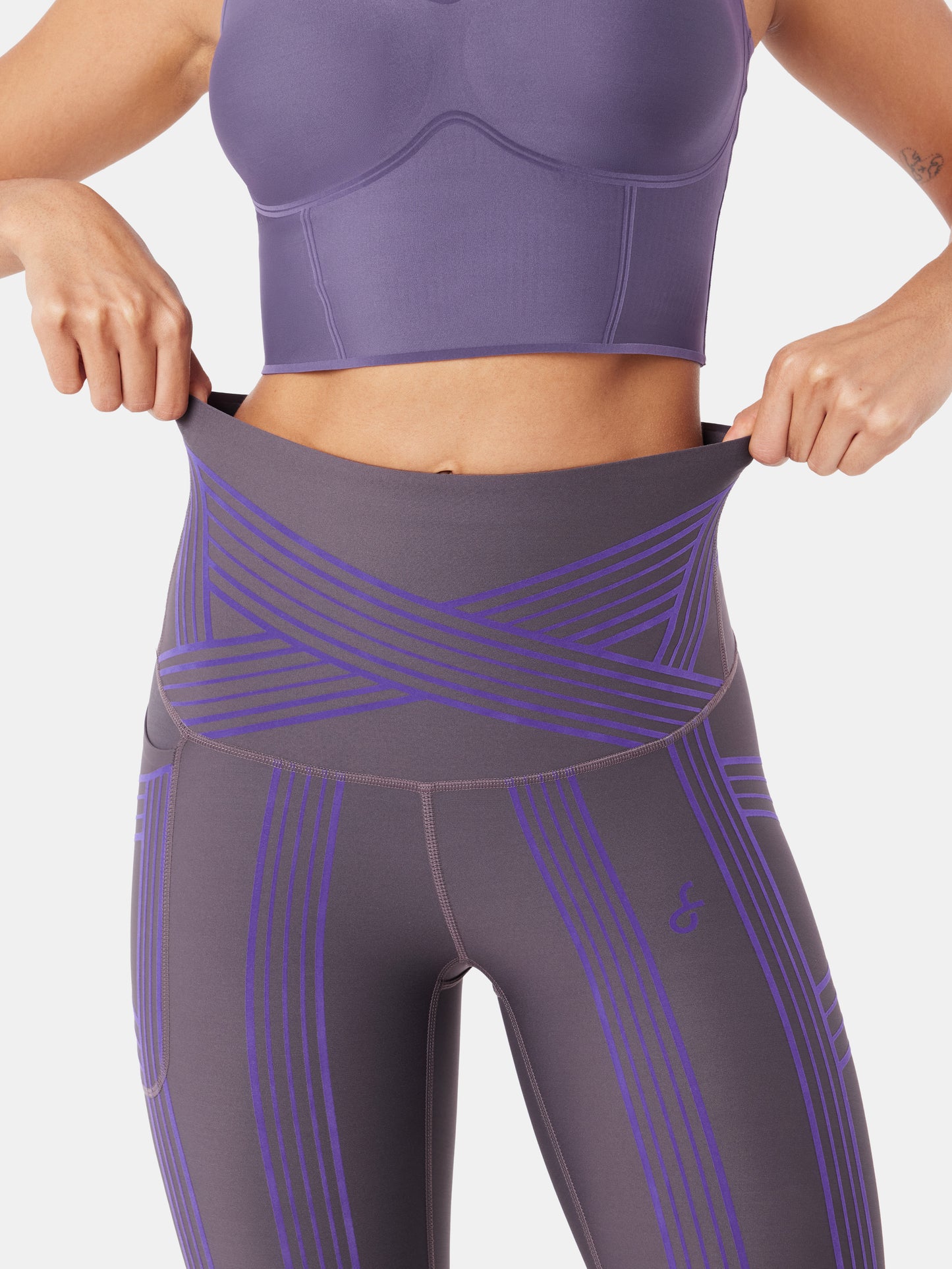 Body Sculpt Resistance Leggings (Reversible Wear)